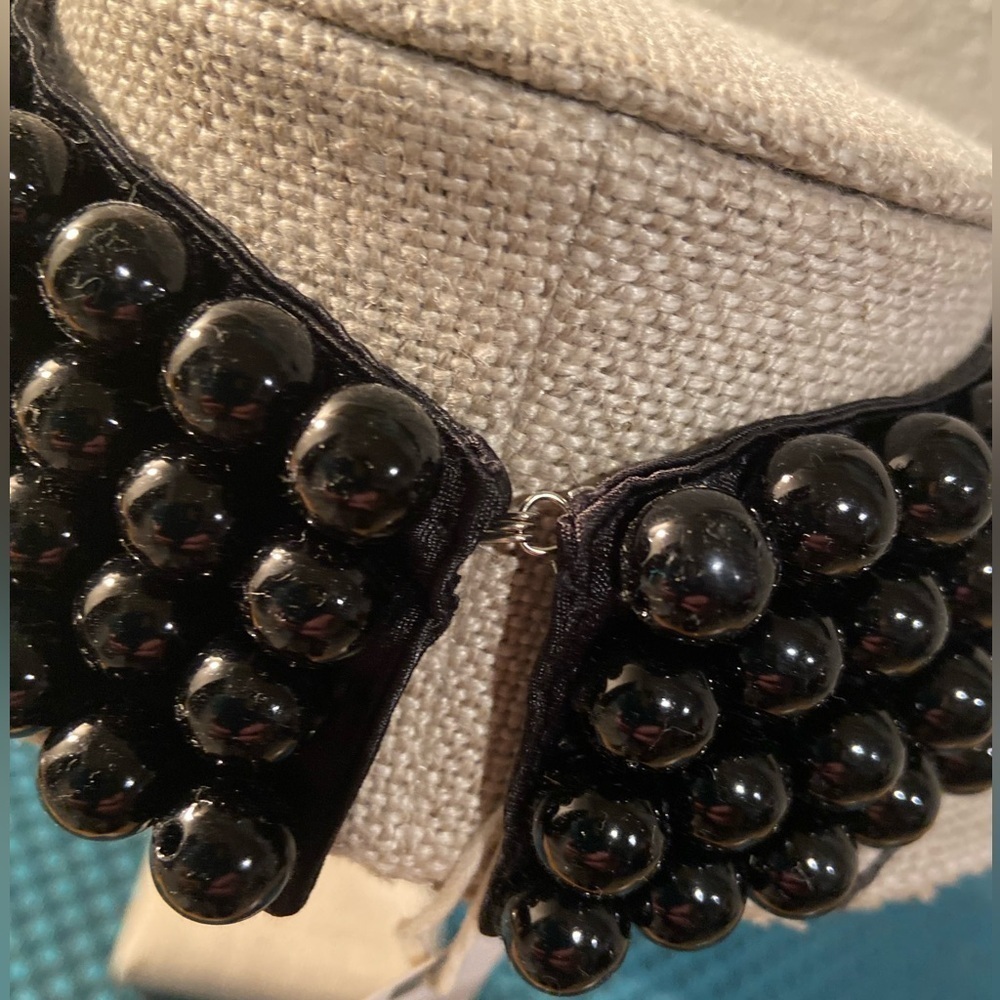 Maeve By Anthropologie~NWT~Striking~Faux Pearl~Beaded~Collar Choker~Necklace - Picture 4 of 13